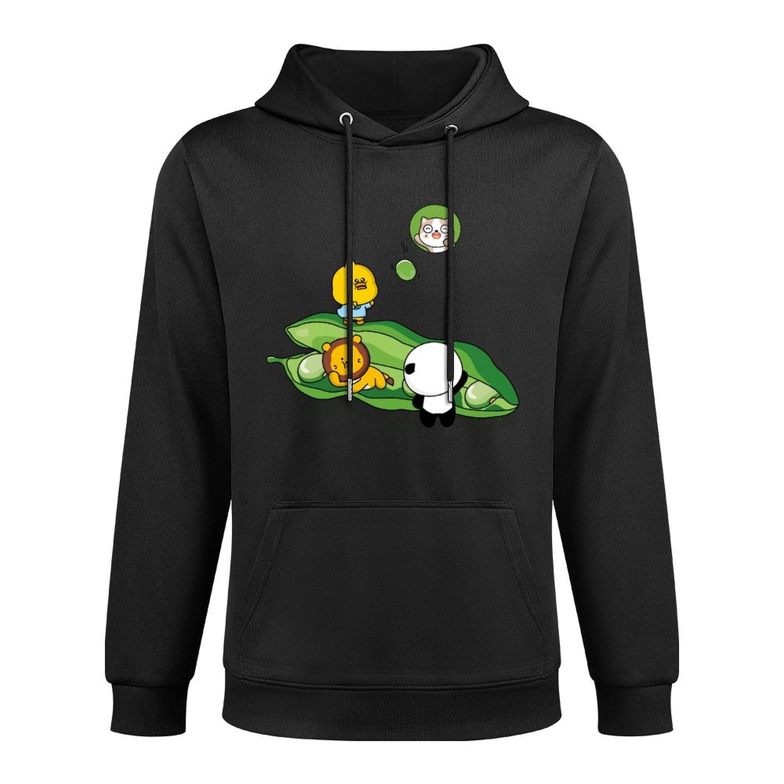 Relaxed Fit Sport Front Graphic Hoodies